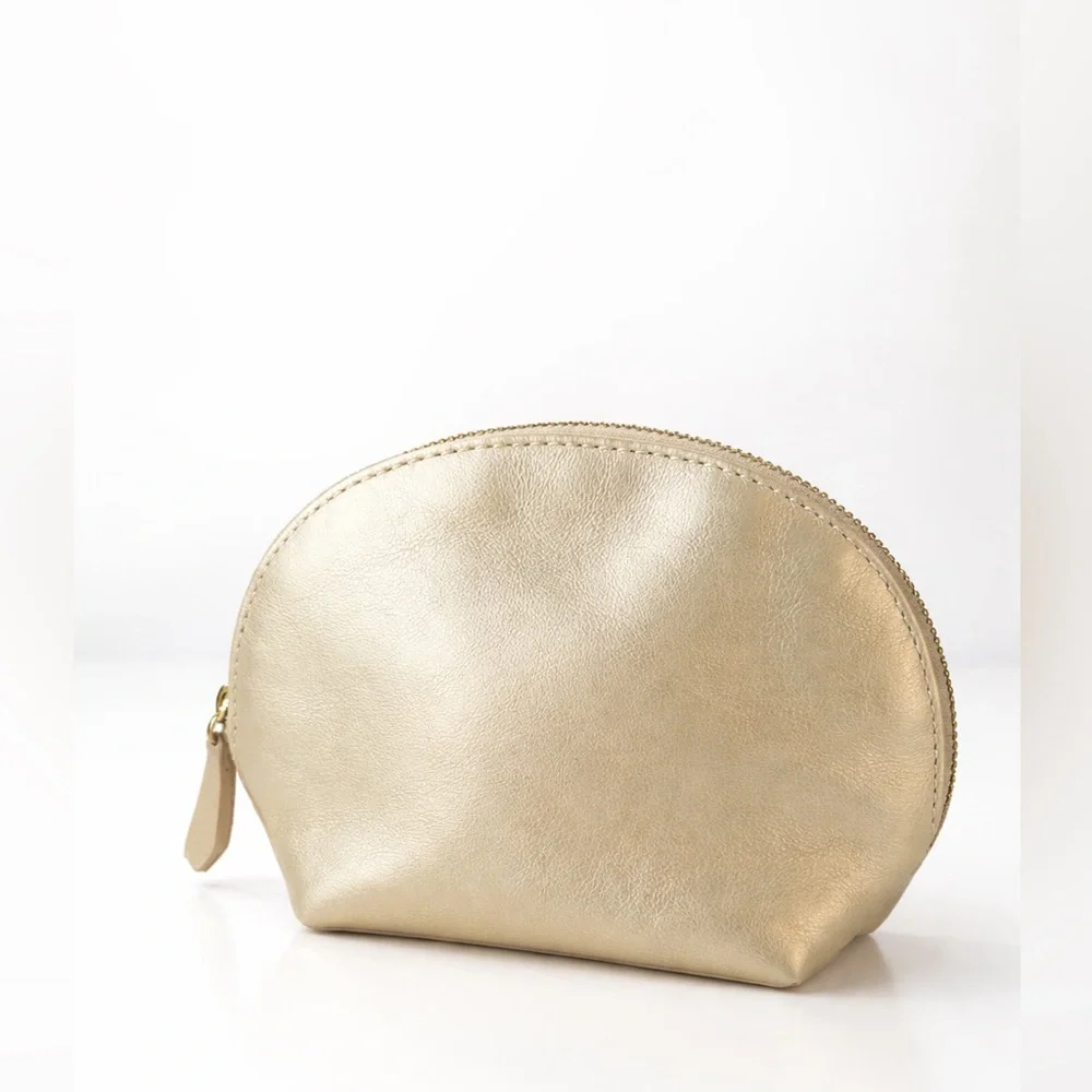 Mark & Graham‎ Gold Cosmetic Bag
